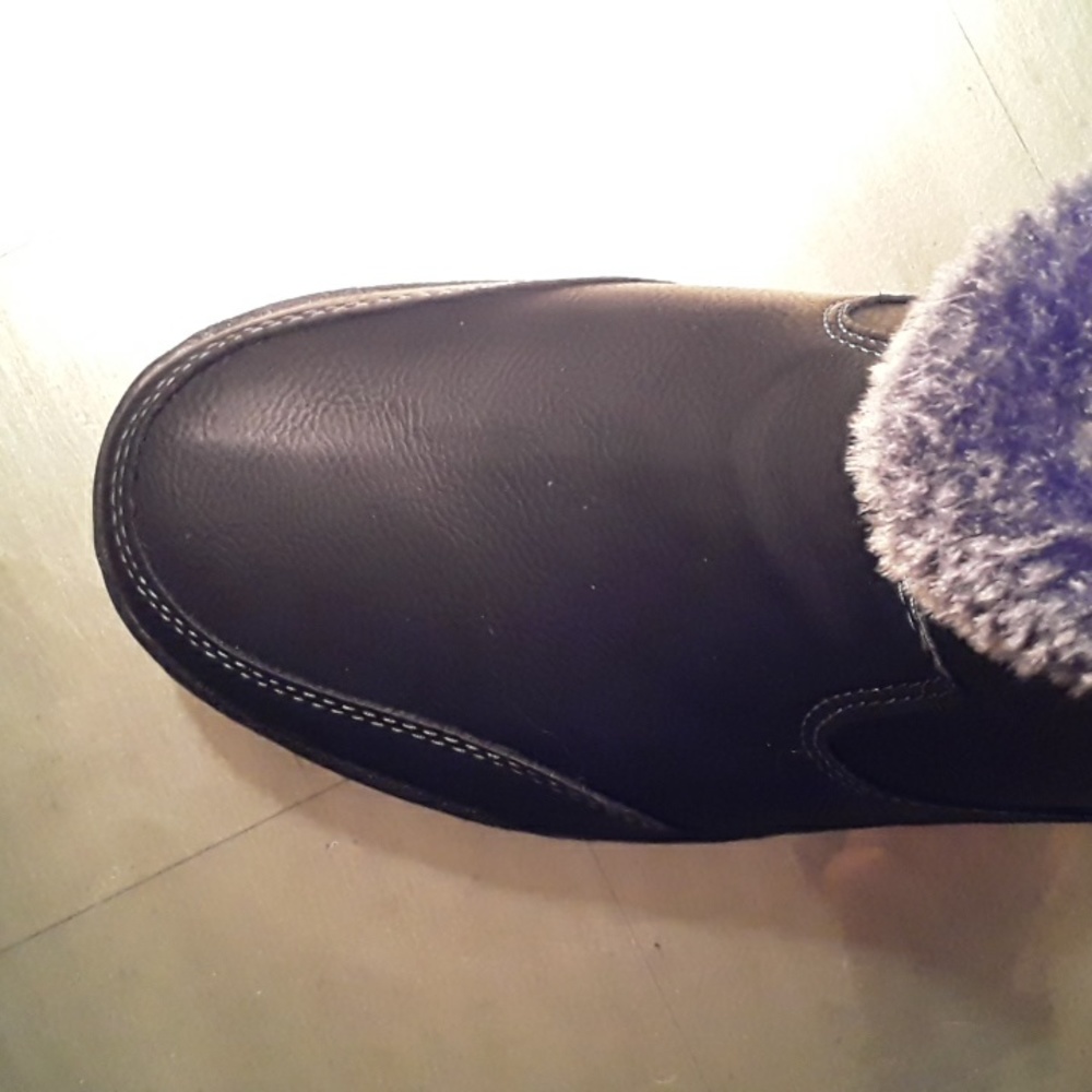 NWOT KHOMBU Addison Ankle Boots Memory Foam zip up Size 9M Black Womens - Picture 6 of 16